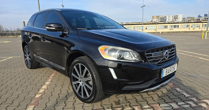 Volvo XC 60 cena 92400 przebieg: 142000, rok produkcji 2016 z Lidzbark małe 631